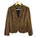 American Vintage Vintage lll State corduroy notch collar short blazer 8 P Photo 0