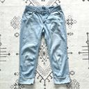 J.Jill  Authentic Cropped Jeans in Light Wash Photo 3