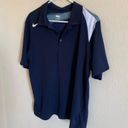 Nike FitDry Dark blue Vintage Polo size M Photo 0