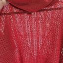 Cathy Daniels  Womens XL Red/Gold Holiday Bling Knit Turtleneck Sweater Photo 2