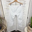 DL1961  Women's Florence Cropped Mid Rise Instasculpt Skinny Denim Jeans White 32 Photo 3