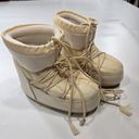 The Moon  BOOT Icon Low Nylon Boot in Cream Photo 1