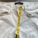 J Brand  Cropped Rail Jeans in Tropez White Photo 11