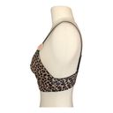 Forever 21  Flattering Comfortable Animal Print Adjustable Straps Bralette Small Photo 3