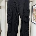 Black Athletic Pants Cargo Size M Photo 0