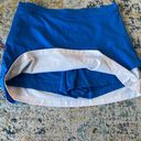 Lady Hagen  golf skort Skirt with spandex shorts under. Royal blue White Size 12 Photo 7