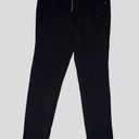 Bebe  brand black stretchy skinny leggings pants! Exposed zipper style! Photo 2