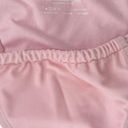 Cabana Del Sol  Swimsuit Bikini Pink String Short Sleeves Small New Photo 4