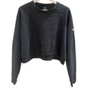 Nike  Crop Black Crewneck Sweatshirt Photo 0