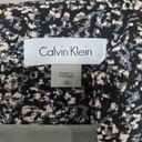 Calvin Klein Black Animal Print Queen Anne Womens Knee-Length Dress Size 10 Photo 5