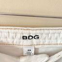 BDG High Rise Rope Braid Detail Boho Cream Shorts Size 29 Photo 4