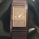 DKNY ladies brown stainless steel mesh band watch Photo 0