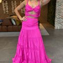 Alexis NWT  Azalea Twist Top Maxi Dress in Magenta Size Small Photo 4