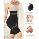 NEW Tummy Control High Waist Shapewear Shorts Thigh Slimmer Corset L Black Size L Photo 4