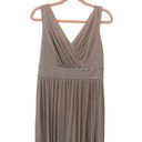 Oleg Cassini  Glitter Knit Tank A-Line Formal Bridesmaid Mother Of The Bride Gown Photo 6