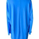 Terra & Sky PEACE FOR UKRAINE Bright Blue Long Sleeve Top by  ~ Women's Plus 1X Photo 1