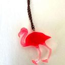 Flamingo Pink  pendant necklace Photo 5