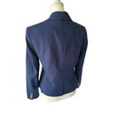 Krass&co NY &  Womens Navy Blue Jacket Blazer Size 12 P Photo 4