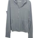 Zyia  Active Pocket 1/2 Zip Pullover Gray Yoga Athleisure Polyester size XXXL e Photo 1