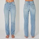 Rolla's  Classic Straight High Rise Regular Fit Jean In Vanessa Blue Wash Photo 1