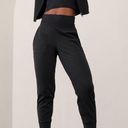 Athleta  Venice high rise jogger pants black medium Photo 0