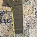 J.Jill  Denim Authentic Fit Cropped jeans pants Army Green Women’s Size 8 Photo 6