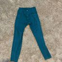 Gilly Hicks Teal Leggings Photo 2