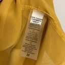 LuLaRoe  Solid Mustard Yellow Sheer Shirly Kimono Size M Photo 3