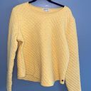 Orvis  Yellow Quilted Pullover Photo 1