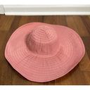 Pacific&Co August Hat  Packable Sun Beach Garden Hat Pink Polyester Wide Brim Photo 4