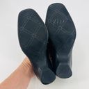 Pikolinos  Black Loafers with Leaf Design Size 5 Photo 7