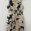 J.Crew  floral print neoprene scuba material sheath dress size 2 Photo 4