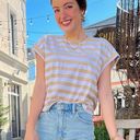 Boutique NWT Neutral Stripe Tee  Photo 0