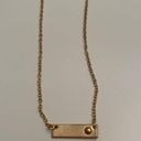 The Bar Gold and rhinestone necklace Photo 4