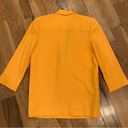 P&Co Ak& Woman’s Yellow Blazer Jacket Size 6 Photo 7