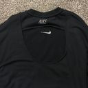 Nike black open back sweater Photo 2