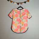 Wilfred  Aritzia Palais neon floral jacquard blouse Photo 5