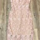 Bisou Bisou Blush Pink Lace dress size 8. Photo 0