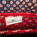 Vera Bradley Red Paisley Cotton Bag/Satchel (americana cottagecore) Photo 3