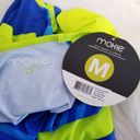 NEW Moxie contour color block tee jersey cycling MEDIUM Blue Photo 2