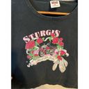 American Vintage Vintage 90’s Sturgis Bike Rally Crop Top Baby Tee Size Medium Photo 2