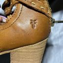 Frye  Naomi Pickstitch Ankle Boots Brown Cognac Color Photo 11