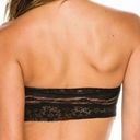 Free People  Black Scallop Lace Bandeau NWT Size Large Photo 1