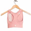 Sweaty Betty NWT  Stamina Sports Bra Bloom Pink Active Workout Top Size XS NEW Photo 3