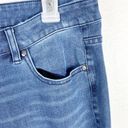 Lane Bryant GIRL WITH CURVES x  Blue Denim Ripped Distressed High Rise Crop Jeans Photo 5