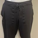 Patagonia  Black Pull-On Elastic Waist Joggers with Drawstrings and Pockets- Med Photo 4