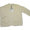 Sézane NWT Sezane Firmin in Ecru Mohair Fancy Knit Open Cardigan Sweater M Photo 1