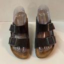 Birkenstock Arizona Brown Suede Sandals Size US 6 EU 37 Photo 0