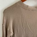 Everlane  V Neck Tan 100% Wool Sweater Neutral Elevated Basic Small Photo 4