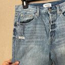 Pistola  Cassie Super High Rise Straight Leg Distressed Jeans Ripped Size 28 Photo 2